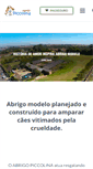 Mobile Screenshot of abrigopiccolina.org.br